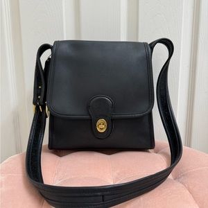 Coach Black Vintage Shelburne Bag